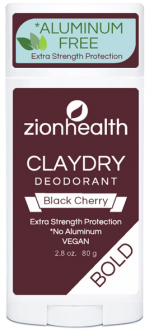 Clay Dry Bold - Black Cherry Vegan Deodorant 2.8oz.